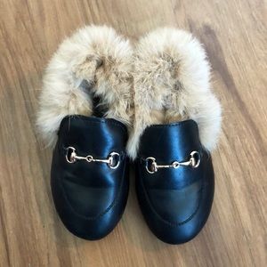 Fur Loafers